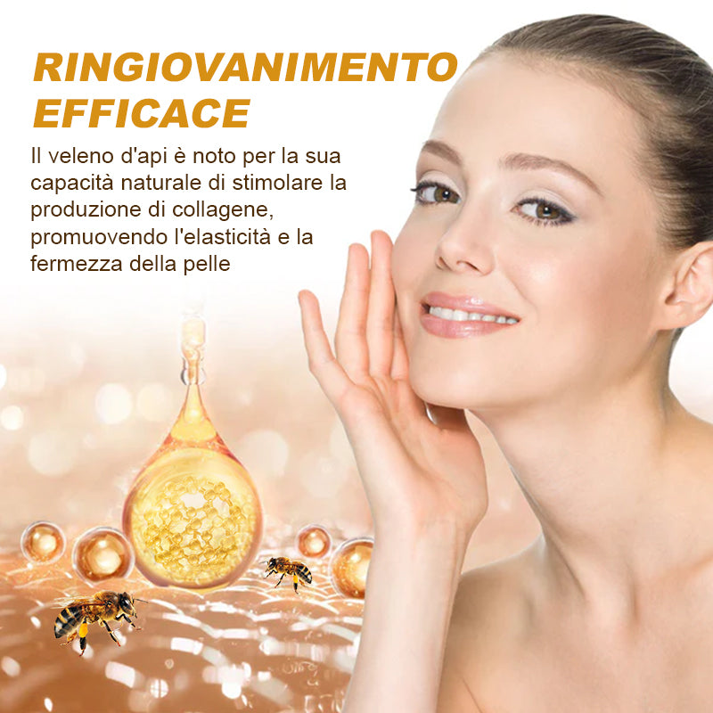💎🍀 Prodotto e spedito dall'Italia✨ Furzero™ Botox Crema Rimuovi Rughe al Veleno d'Ape - 🔥 ULTIMO GIORNO SCONTO DEL 70%