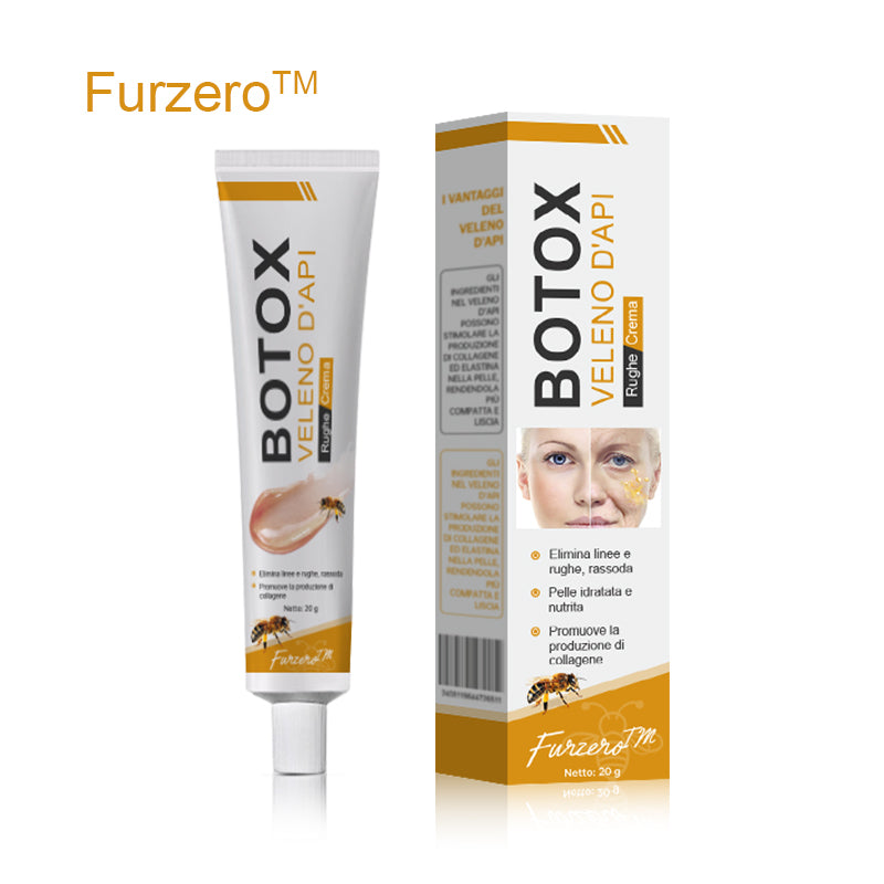 💎🍀 Prodotto e spedito dall'Italia✨ Furzero™ Botox Crema Rimuovi Rughe al Veleno d'Ape - 🔥 ULTIMO GIORNO SCONTO DEL 70%