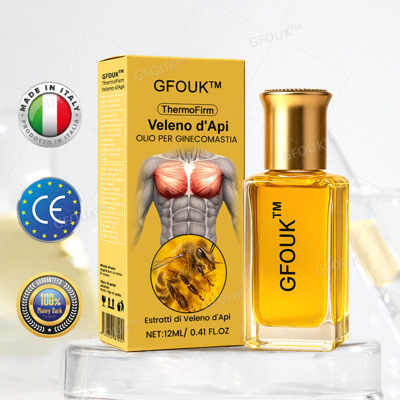 🏅GFOUK™ ThermoFirm Veleno d'ape Ginecomastia Olio