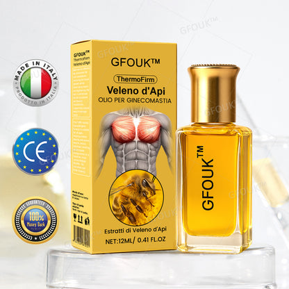 🏅GFOUK™ ThermoFirm Veleno d'ape Ginecomastia Olio