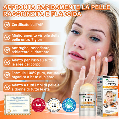 ✨Prodotto e spedito dall'Italia✨Siero rassodante in stick al veleno d'ape Flysmus™ Stick Siero Rassodante al Veleno d'Api Botox